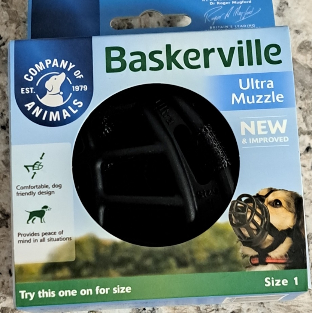 Dog muzzle size 1